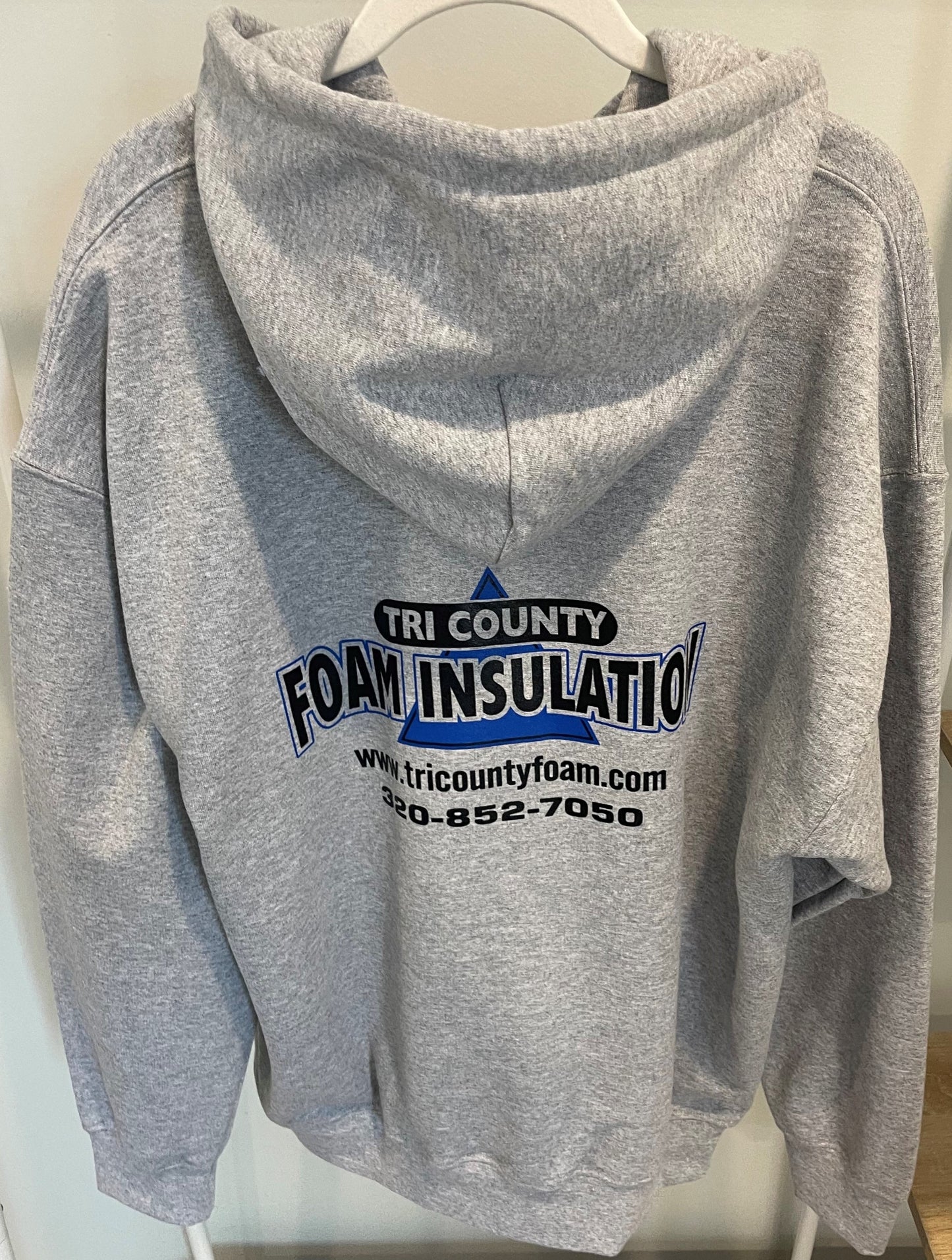 Tri County Foam Insulation Hooded Sweatshirt