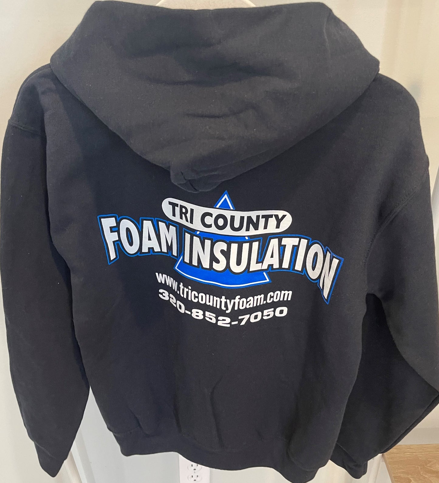 Tri County Foam Insulation Youth Hooded Sweatshirt