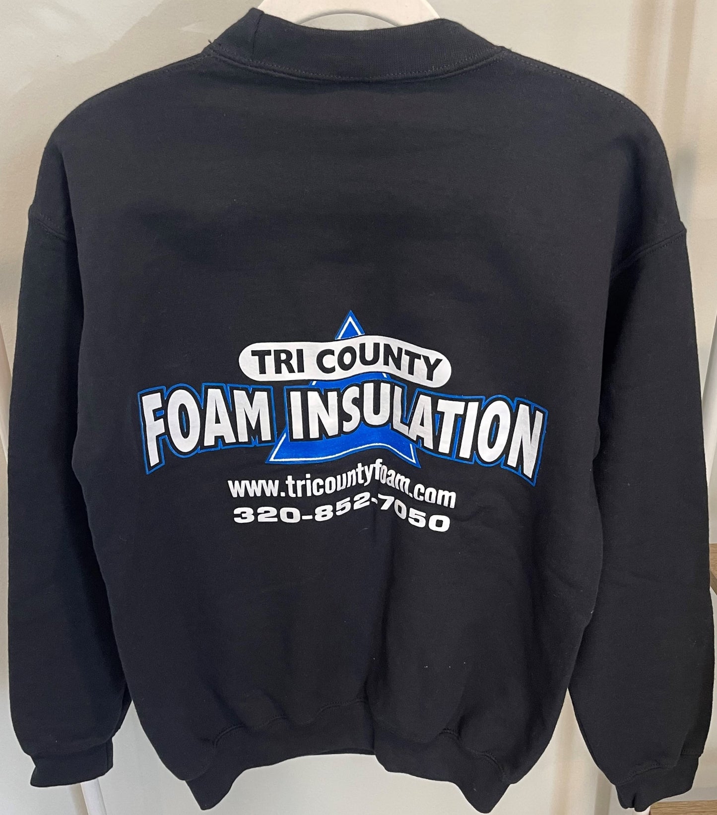 Tri County Foam Insulation Youth Crewneck Sweatshirt