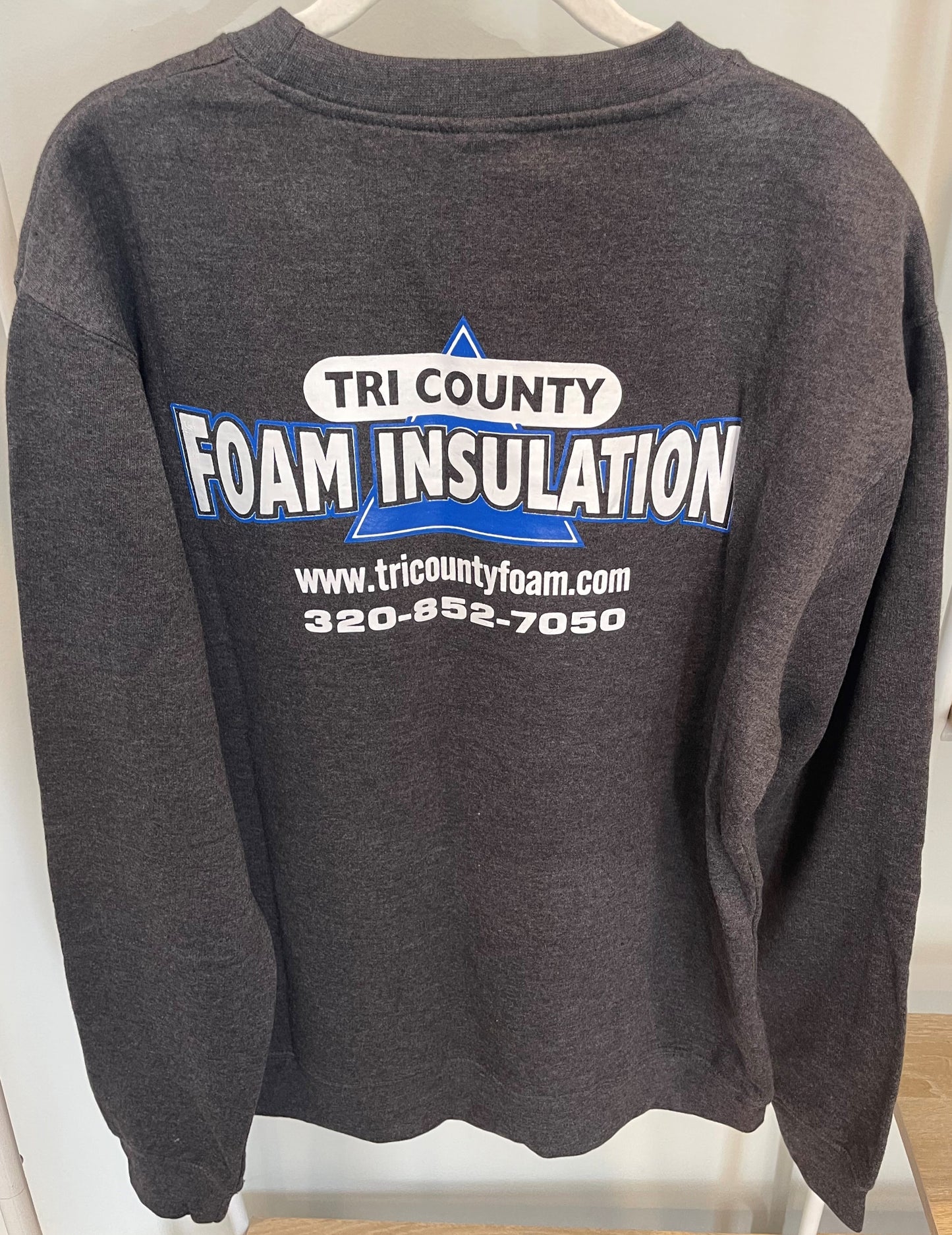 Tri County Foam Insulation Crewneck Sweatshirt