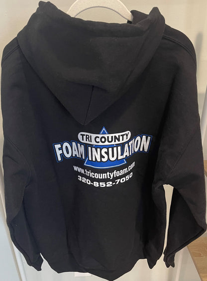 Tri County Foam Insulation Hooded Sweatshirt