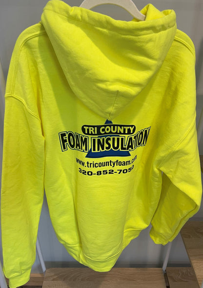 Tri County Foam Insulation Hooded Sweatshirt