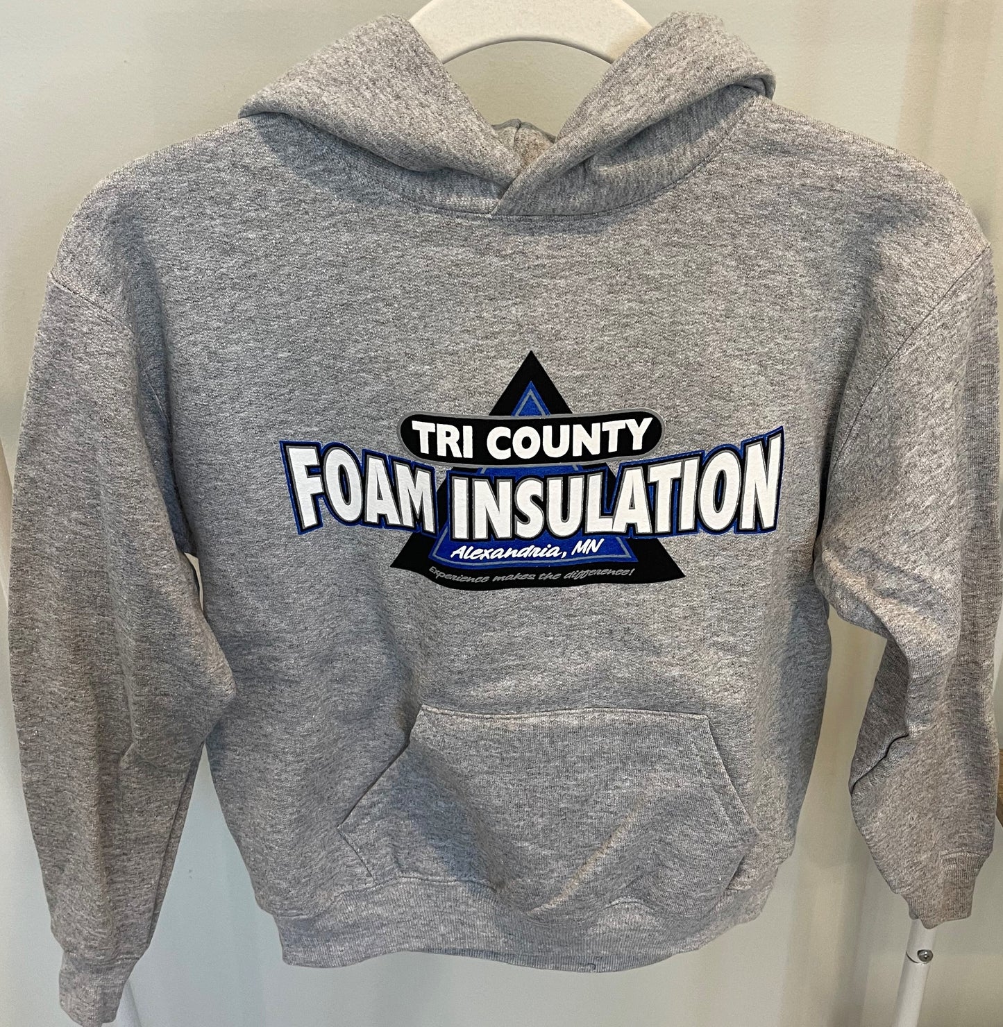 Tri County Foam Insulation Youth Logo Hooded Sweatshirt