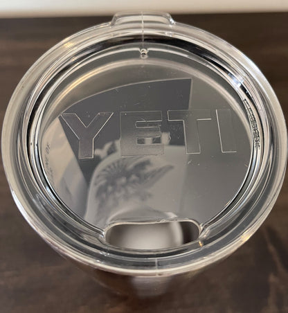 'Tri County Foam Insulation' Logo Etched Yeti Rambler 20 oz