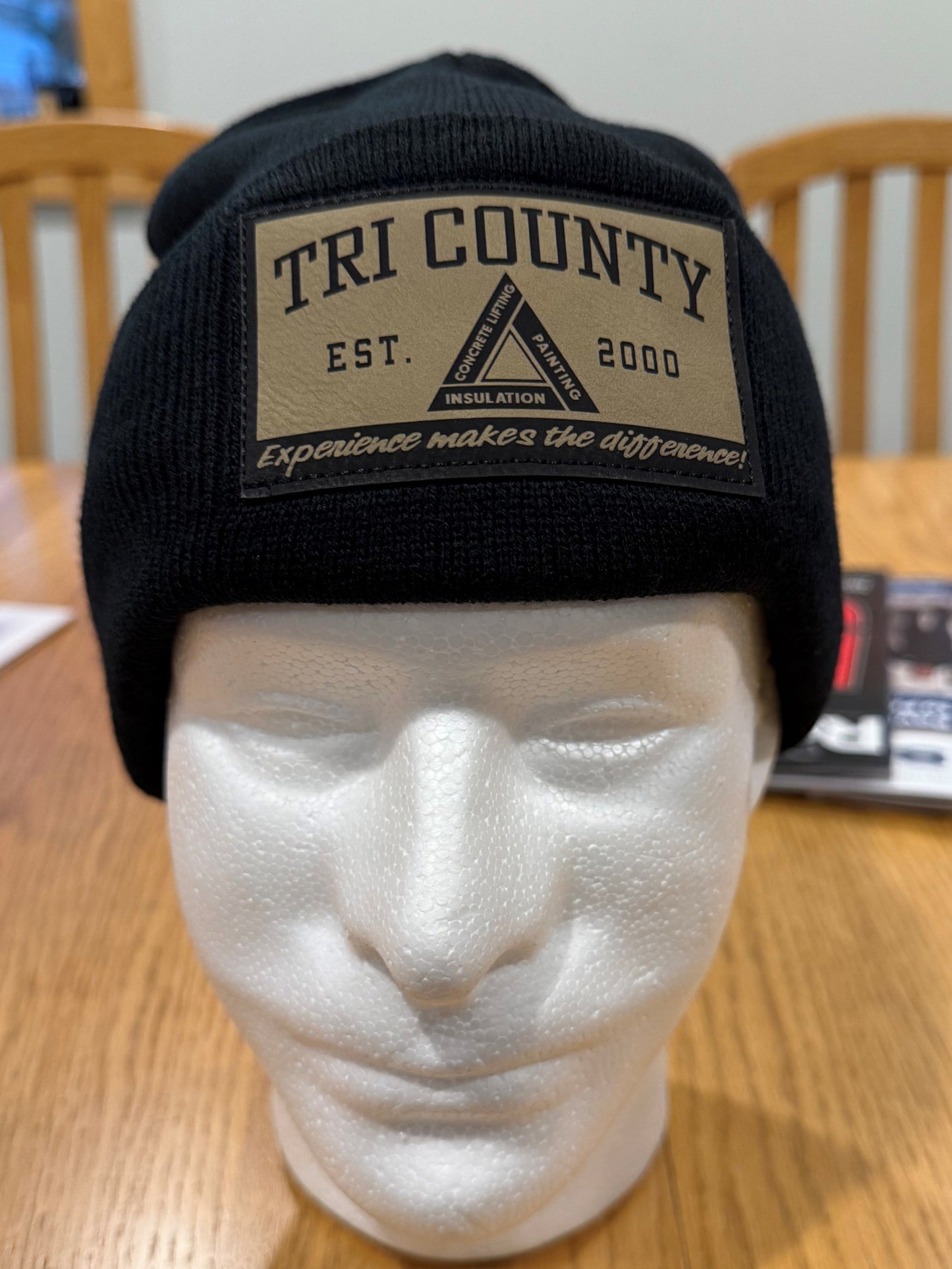 Sherpa lined cuffed beanie