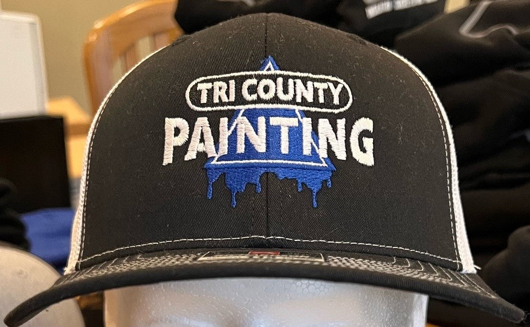 Tri County Painting Embroidered Trucker Snapback Hat