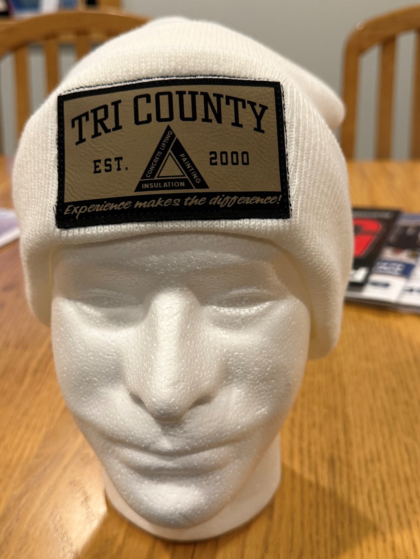 Sherpa lined cuffed beanie