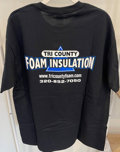 Tri County Foam Insulation Short Sleeve Tee Shirt