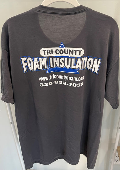 Tri County Foam Insulation Short Sleeve Tee Shirt