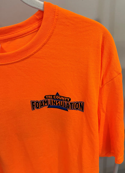 Tri County Foam Insulation Short Sleeve Tee Shirt