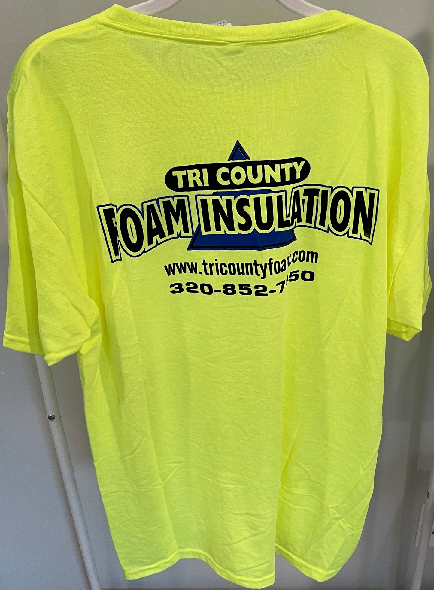 Tri County Foam Insulation Short Sleeve Tee Shirt