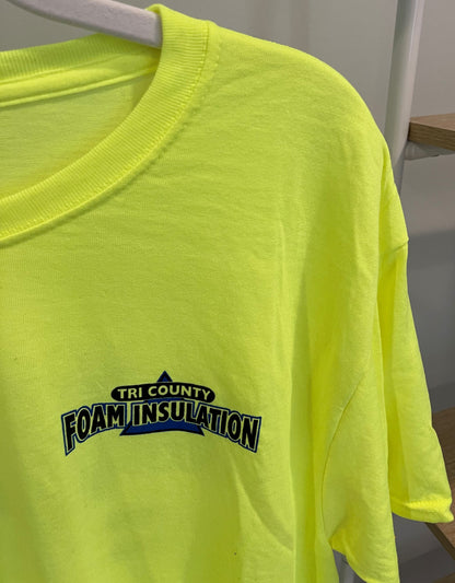 Tri County Foam Insulation Short Sleeve Tee Shirt