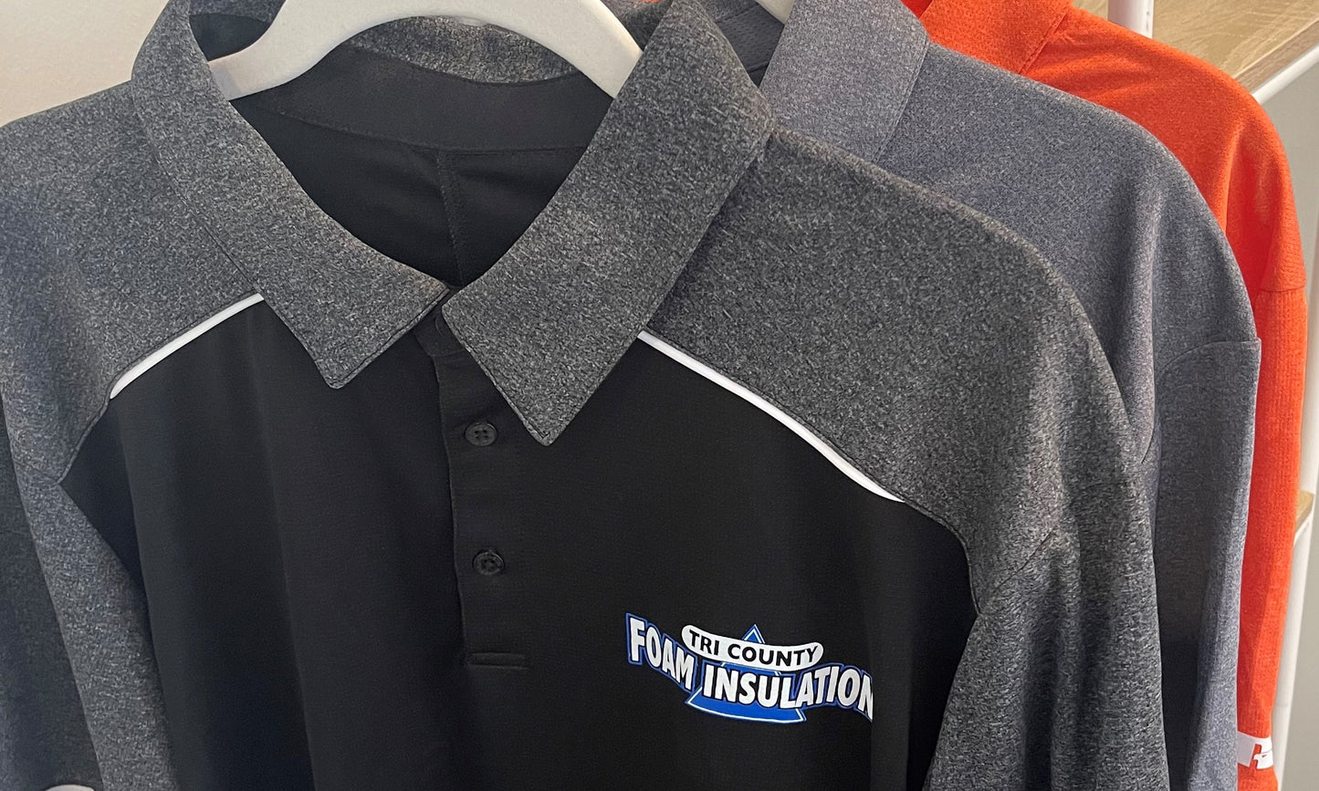 Tri County Foam Insulation Athletic Polo